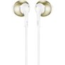 JBL Tune 205 Wired Earbud  Headphones with Mic CHAMPAGNE GOLD