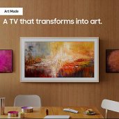 Samsung 2020 THE FRAME TV Dimensions