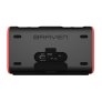 Braven BTAHGR Stryde Waterproof Portable Bluetooth Speaker GREY/RED