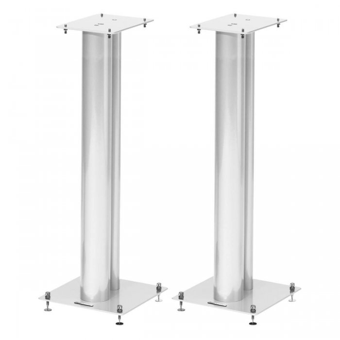 NorStone Stylum 3 Premium Metal 31" Speaker Stand (Pair) WHITE - Click Image to Close