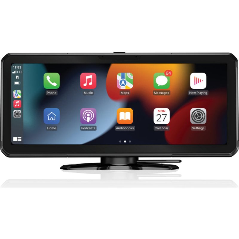 Ultralink 9.3 Inch Wireless CarPlay and Android Auto Dashboard Display A2 BLACK