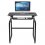 Rocelco DADR40+FSM 40" Adjustable Standing Desk BLACK