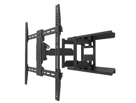 Description image for Kanto LX600SW Full Motion Metal Studs TV Mount for 34"-65" TVs BLACK