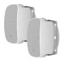 Klipsch RSM525W Full-Range 5.25-Inch Indoor / Outdoor Residential Surface Mount Loudspeaker (Pair) WHITE