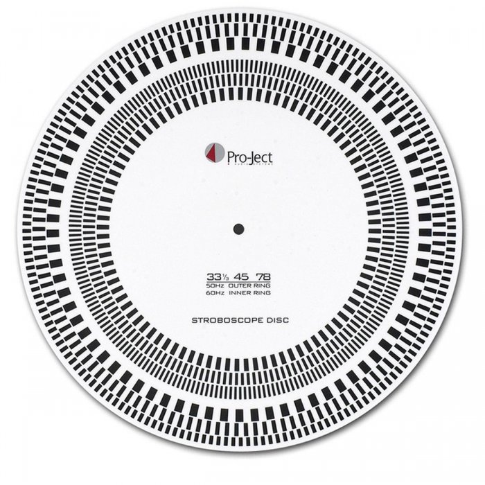 Pro-ject PJ07686876 Strobe It Speed Test Disc - Click Image to Close