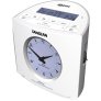 Sangean RCR-9WH AM/FM-RDS Digital Tuning Atomic Clock Radio WHITE