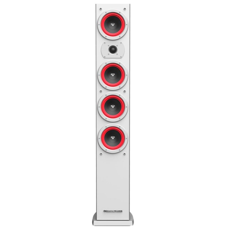 Cerwin Vega LA44 4-Inch 3-Way Tower Speaker (Each) WHITE