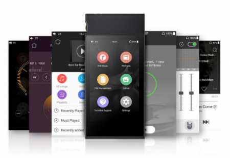 Description image for FiiO M7 Touch Screen Silver Hi-Res Bluetooth 4.2 aptX/aptX-HD LDAC & DSD DAP