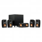 Klipsch Reference Series 5.1 Theater Package w 8-Inch Wireless Subwoofer BLACK