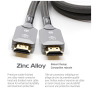Ultralink Caliber Ultra High-Speed 8K HDMI 2.1 Cable 48 Gbps, eARC, VRR (4m)