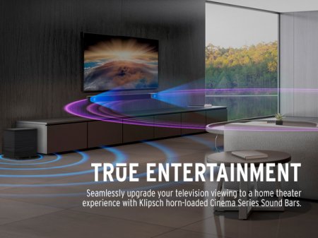 Amazon.com: Klipsch Cinema 400 Sound Bar + 8Inch Wireless Subwoofer with  HDMIARC : Electronics