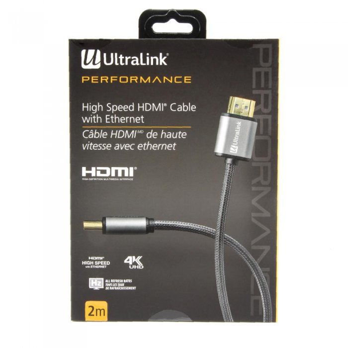 UltraLink ULP2HD2 Performance 4K UHD High Speed HDMI Cable (2M) - Click Image to Close