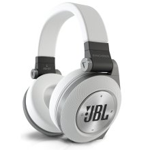 JBL Synchros E50BT Bluetooth Over-Ear Headphones WHITE