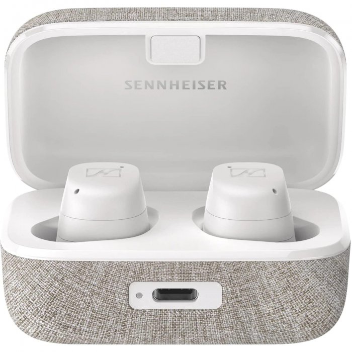 Sennheiser MOMENTUM 3 In-Ear Noise Cancelling Truly Wireless Headphones WHITE - Click Image to Close