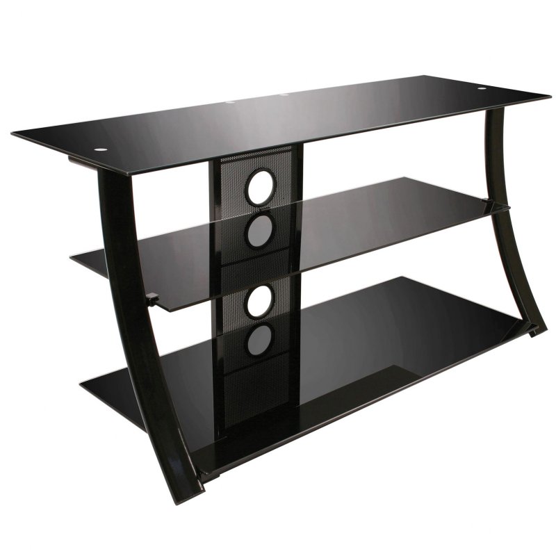Bell'O PVS-4208HG High Gloss Black Flat Panel Stand Up to 46" BLACK