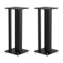 NorStone STYLUM MAX Speaker Stands (Pair) BLACK SATIN