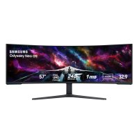 Samsung LS57CG952NNXZA 57-Inch Odyssey Neo G9 DQHD Mini-LED 240 Curved Gaming Monitor