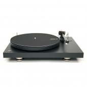 Pro-Ject Debut Pro Three-Speed Turntable SATIN BLACK