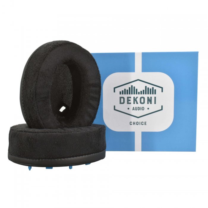 Dekoni Audio Replacement Earpads for Sony WH1000XM4 SUEDE BLACK - Click Image to Close