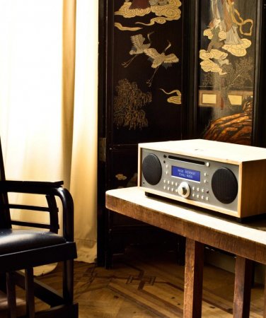 Description image for Tivoli Audio HI-FI Music System AM/FM Aux-In w Bluetooth, CD Player & Clock Radio BLACK