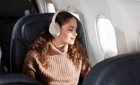 Description image for Sony WH-1000XM4 Wireless Noise-Cancelling Over-the-Ear Headphones BLACK