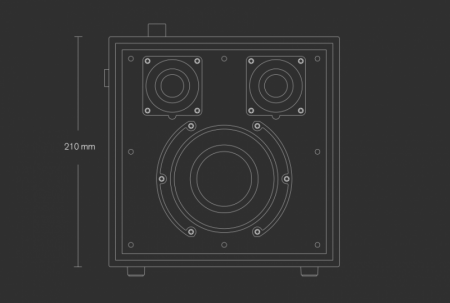 Description image for Urbanears Stammen Wireless Bluetooth Speaker CONCRETE GREY