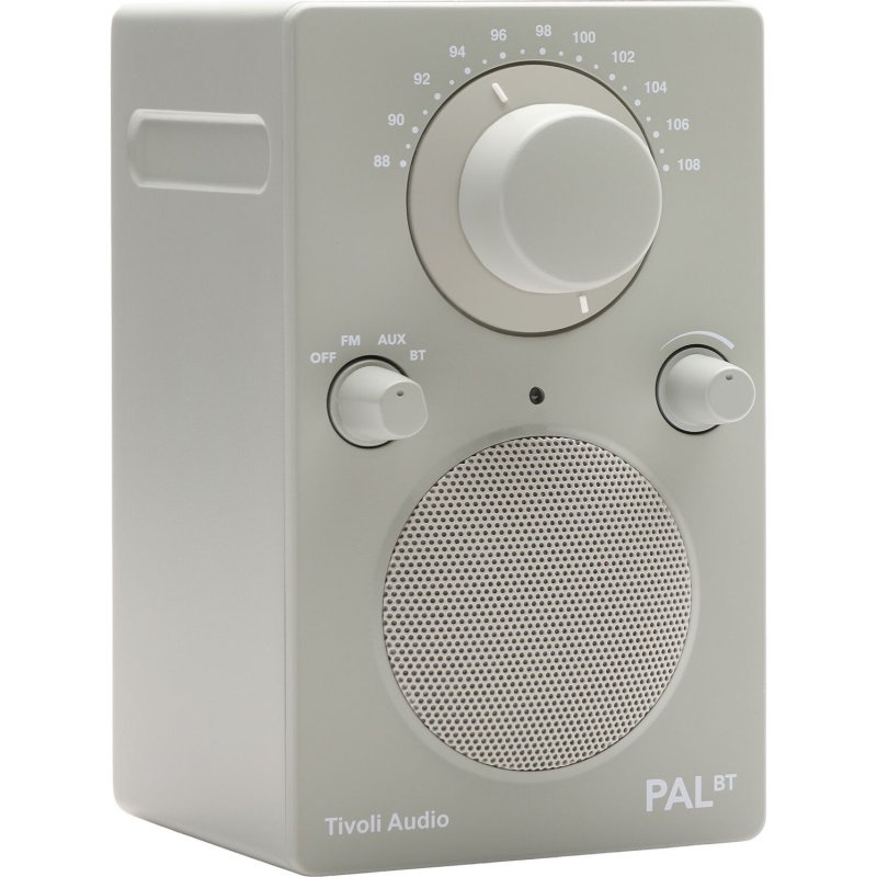 Tivoli Audio PAL BT3 Portable Bluetooth Radio GRAY