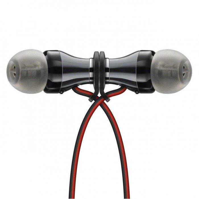 Sennheiser HD1 Free In-Ear Bluetooth Headphones (507497) BLACK/RED - Click Image to Close