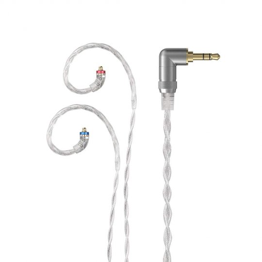 FiiO LC-3.5D 3.5mm Monocrystalline Pure Silver MMCX Earphone Cable