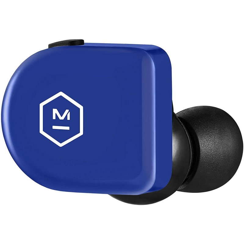 Master & Dynamic MW07 GO True Wireless Water Resistant Bluetooth In-Ear Earbuds ELECTRIC B