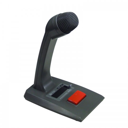 TOA PM660U Desktop Paging Microphone with PushToTalk Switch BLACK