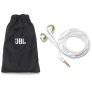 JBL Tune 205 Wired Earbud  Headphones with Mic CHAMPAGNE GOLD