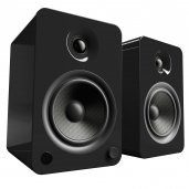 Kanto YU6GB 100W (RMS Power) Powered Speakers with Bluetooth and Phono Preamp GLOSS BLACK