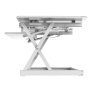 Rocelco DADR 46-Inch Standing Desk Converter WHITE