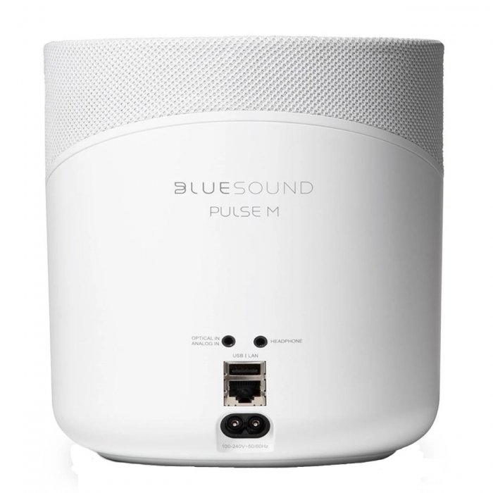 Bluesound P230WHTUNV Pulse M Omni-Hybrid Wireless Music Streaming Speaker WHITE - Open Box - Click Image to Close