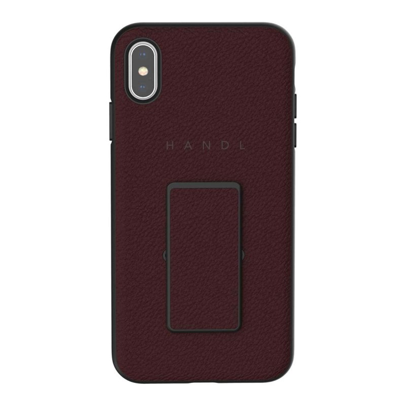 Handl HD-AP03PBML Inlay Case for Iphone X/XS - Merlot Pebble
