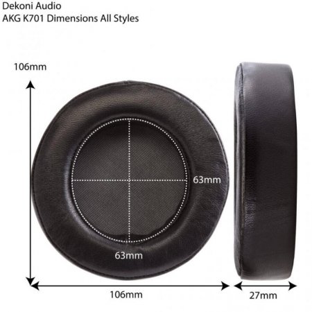 Description image for Dekoni Audio Fenestrated Sheepskin For  AKG K Series