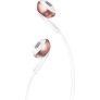 JBL Tune 205 Wired Earbud Headphones with Mic ROSE GOLD