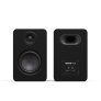 Kanto Living YU6 Passive 2nd Gen Passive Bookshelf Speakers with 1-Inch Silk Dome Tweeter and 5.25-Inch Abaca-Reinforced Woofer BLACK