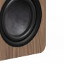 Kanto Living YU6 Passive 2nd Gen Passive Bookshelf Speakers with 1” Silk Dome Tweeter and 5.25” Abaca-Reinforced Woofer WALNUT