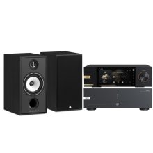EverSolo DMP-A6 Master Gen 2 & AMP-F2 with Triangle Borea BR04 Stereo System Bundle BLACK