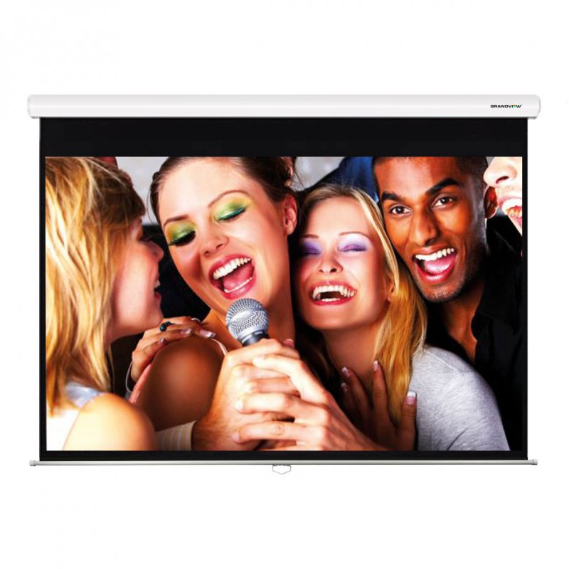 Grandview FA-P 84" Fantasy Series Manual Pull Down Screen 4:3