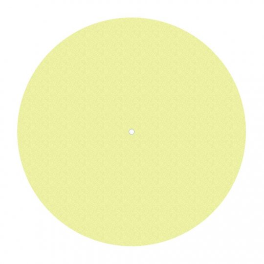 Pro-ject Turntable Slipmat Felt Mat 300mm YELLOW