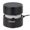 iSound 1675 'Fire' Aluminum Rechargeable Universal Speaker BLACK