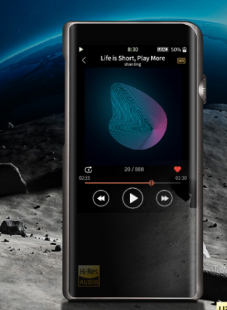 Description image for Shanling Hi-Res Portable Music Player Bluetooth Wi-Fi Music Player BLACK - Open Box