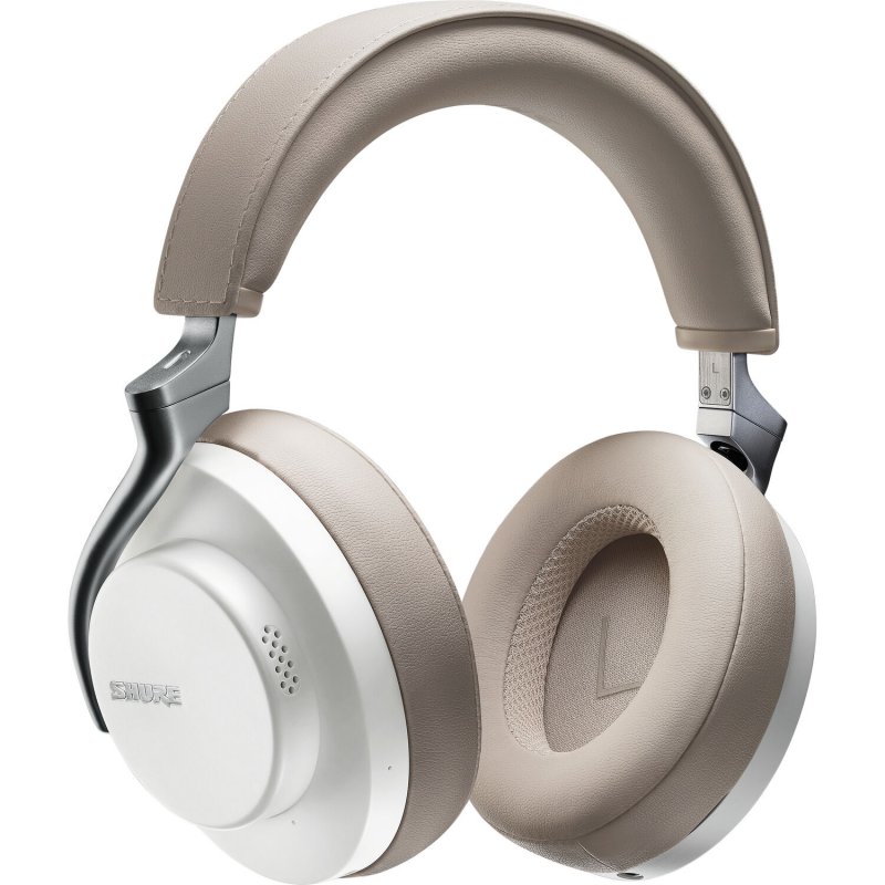 Shure AONIC 50 Premium Wireless Sound Adjustable Noise Cancelling Headphone WHITE