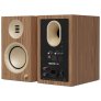 Kanto Living TUK 2nd Gen (2nd Gen) 260 W Premium Powered Speaker System with Bluetooth 5.4 Dual RCA and USB-C Inputs MATTE WALNUT W/ ROSE GOLD