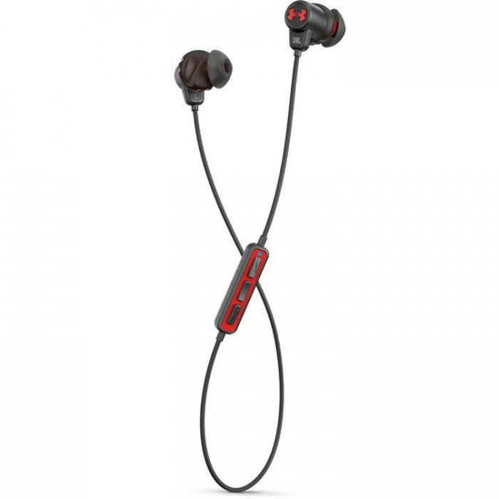 JBL Under Armour Sport Wireless In-Ear Headphones BLACK MATTE - Click Image to Close