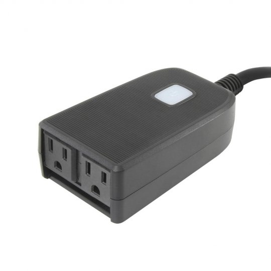 Ultralink Outdoor Dual Smart WiFi Plug BLACK