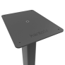 Kanto ST28 28-Inch Bookshelf Speaker Floor Stands with MDF Base (Pair) BLACK